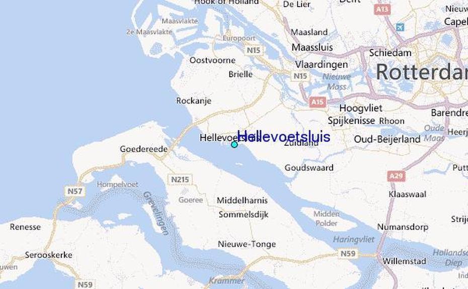 Plattegrond Hellevoetsluis, Rotterdam  Location, Guide, Hellevoetsluis, Netherlands