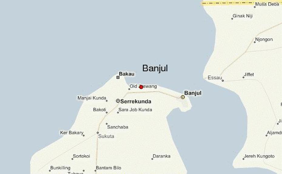 Banjul Location Guide, Banjul, The Gambia, Gambia Road, Gambia Airport