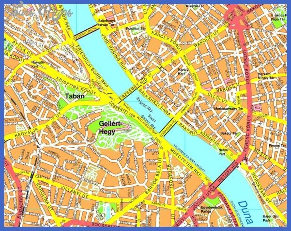 Budapest Map – Toursmaps, Budapest, Hungary, Budapest Location, Of Budapest Metro