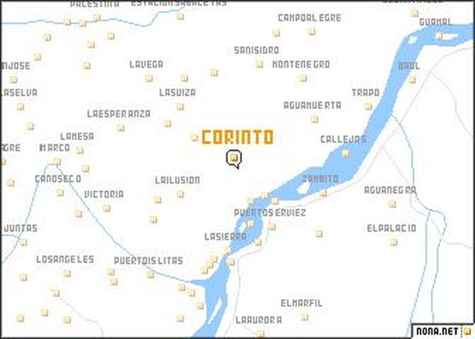 Corinto (Colombia) Map – Nona, Corinto, Colombia, Ciudad De Corinto, Canale Di Corinto