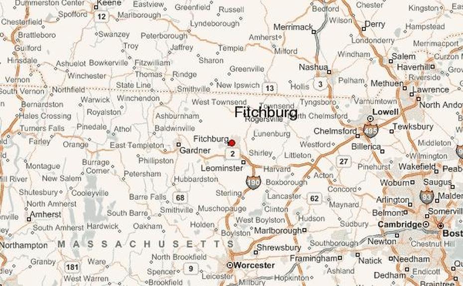 Guia Urbano De Fitchburg, Fitchburg, United States, Fitchburg State Campus, Fitchburg State College