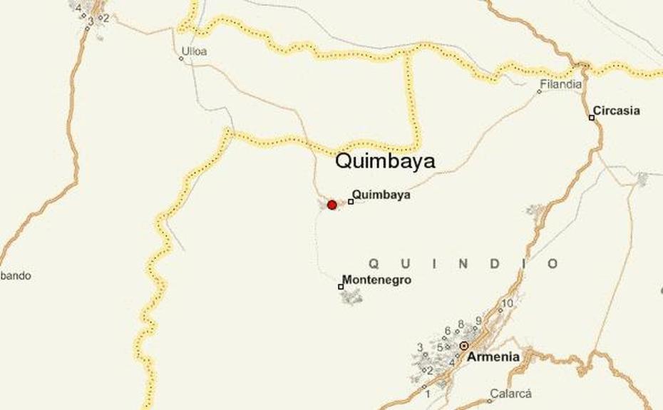 Guia Urbano De Quimbaya, Quimbaya, Colombia, Quindio Colombia, Panaca Colombia