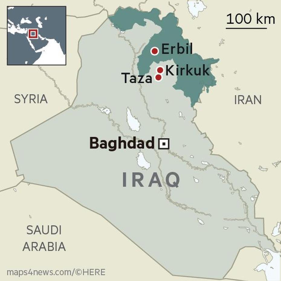 Iraq  Location, Iraq Political, Kirkuk, Kirkuk, Iraq
