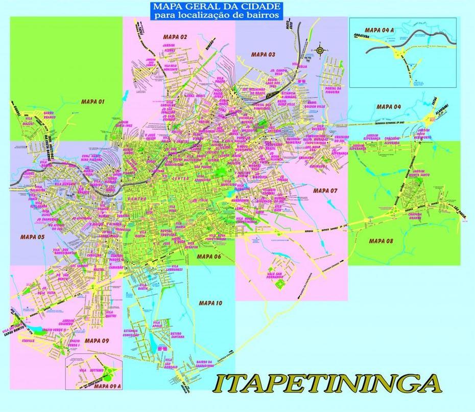 Itapetininga  Mapa Facil, Itaitinga, Brazil, World, Brazil  Drawing