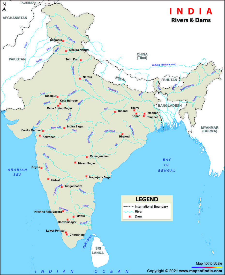 Major Dams In India | Aspirant Forum, Ghatāro Chaturbhuj, India, Free  Of India, India  Modern