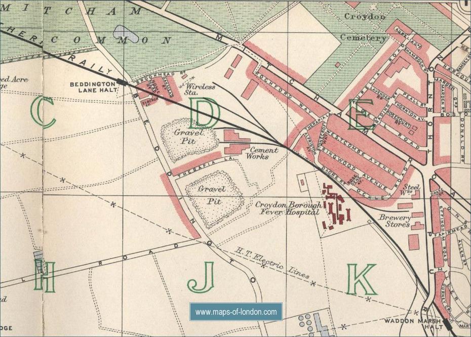 Map Of Carshalton, London, Carshalton, United Kingdom, Cockermouth  Uk, Penrith England