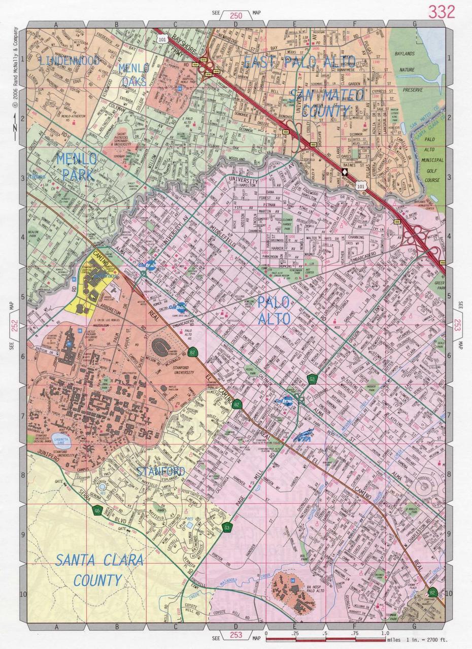 Map Of East Palo Alto, California. Free Large Detailed Road Map Palo Alto, East Palo Alto, United States, Palo Alto Street, Palo Alto Ca
