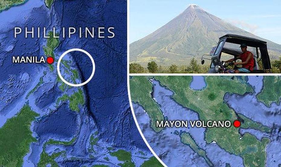Mayon Volcano Map: Where Is Mount Mayon? Is It In Naga City Or Albay …, Maayon, Philippines, Philippines  Outline, Old Philippine