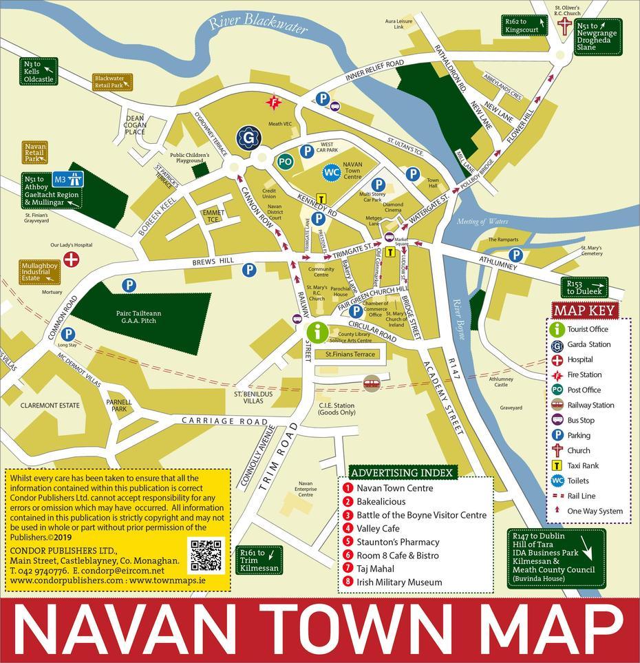 Navan Town Map – Town Maps, Navan, Ireland, Connemara Ireland, Navan Meath