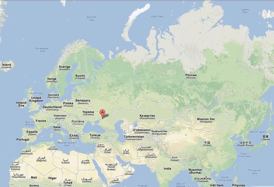 Rostov On Don Map And Rostov On Don Satellite Image, Rostov, Russia, Saratov Russia, Krasnodar