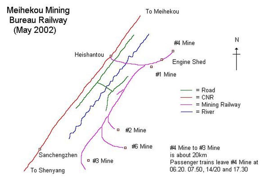 Steam Discoveries In Northern China, 2002, Meihekou, China, China  Colored, North China