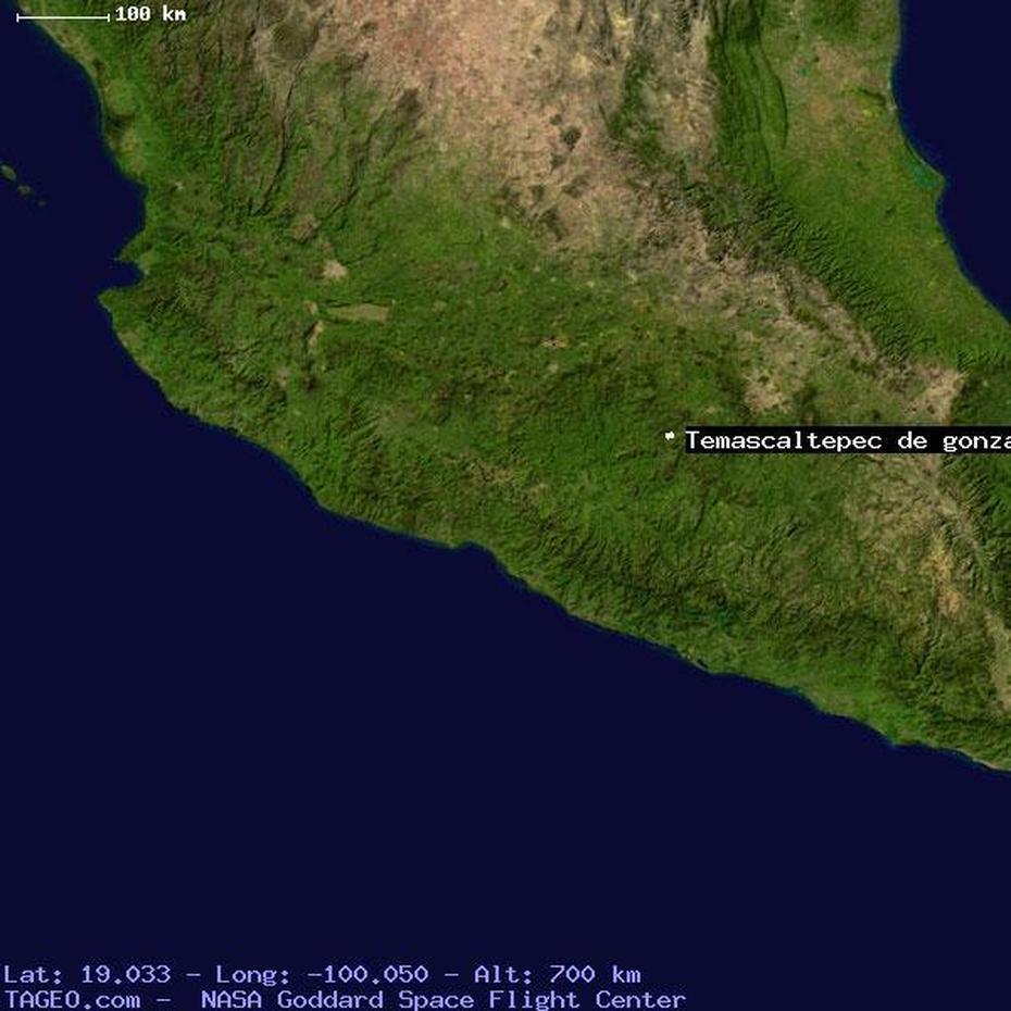 Temascaltepec De Gonzalez, Temascaltepec De González, Mexico, La A De Mexico, A Geografico De Mexico