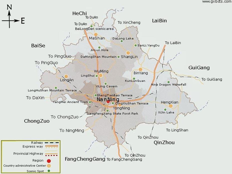 Useful Information Of Nanning – Www.Asiavtour, Nanmeng, China, Nanning Airport, Guilin