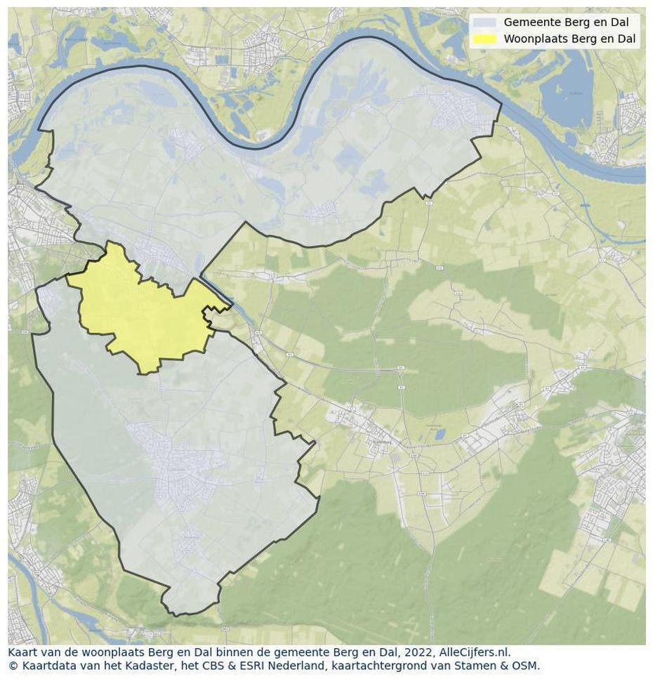 Woonplaats Berg En Dal In Cijfers En Grafieken (Update 2022 …, Berg En Dal, Netherlands, Berg En Dal Restaurant, Berg En Dal Eco Resort Suriname