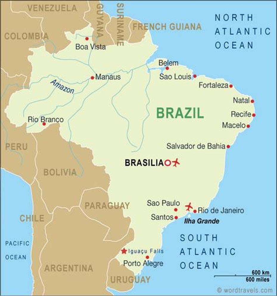 Brazil  Detailed, Brazil Road, Largest, Tracuateua, Brazil