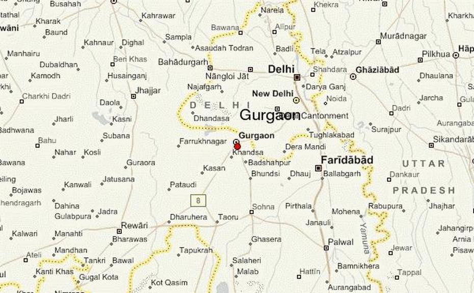 Gurgaon Location Guide, Gurgaon, India, Kanpur India, Mumbai India On A