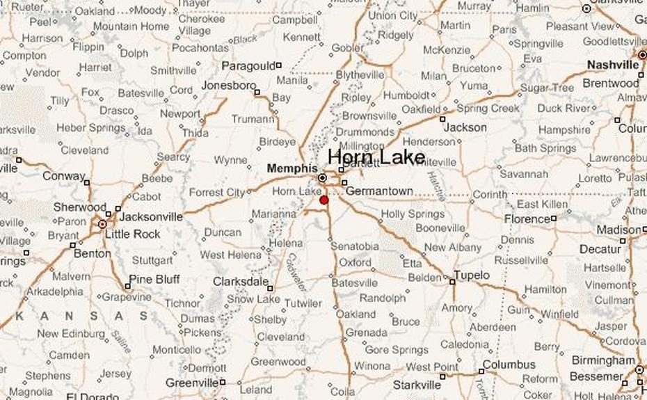 Horn Lake Location Guide, Horn Lake, United States, Rivers Of The United States, United States  With Oceans