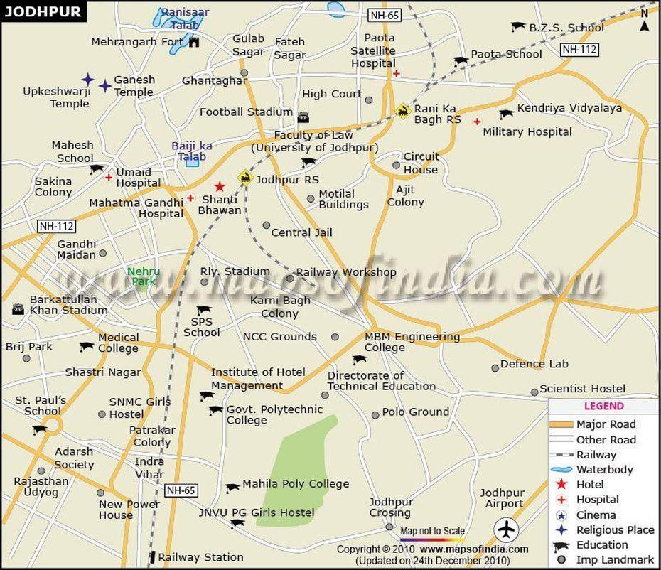 Jodhpur City Map | City Map, Map, Jodhpur, Jodhpur, India, Jodhpur City, Jodhpur Fort