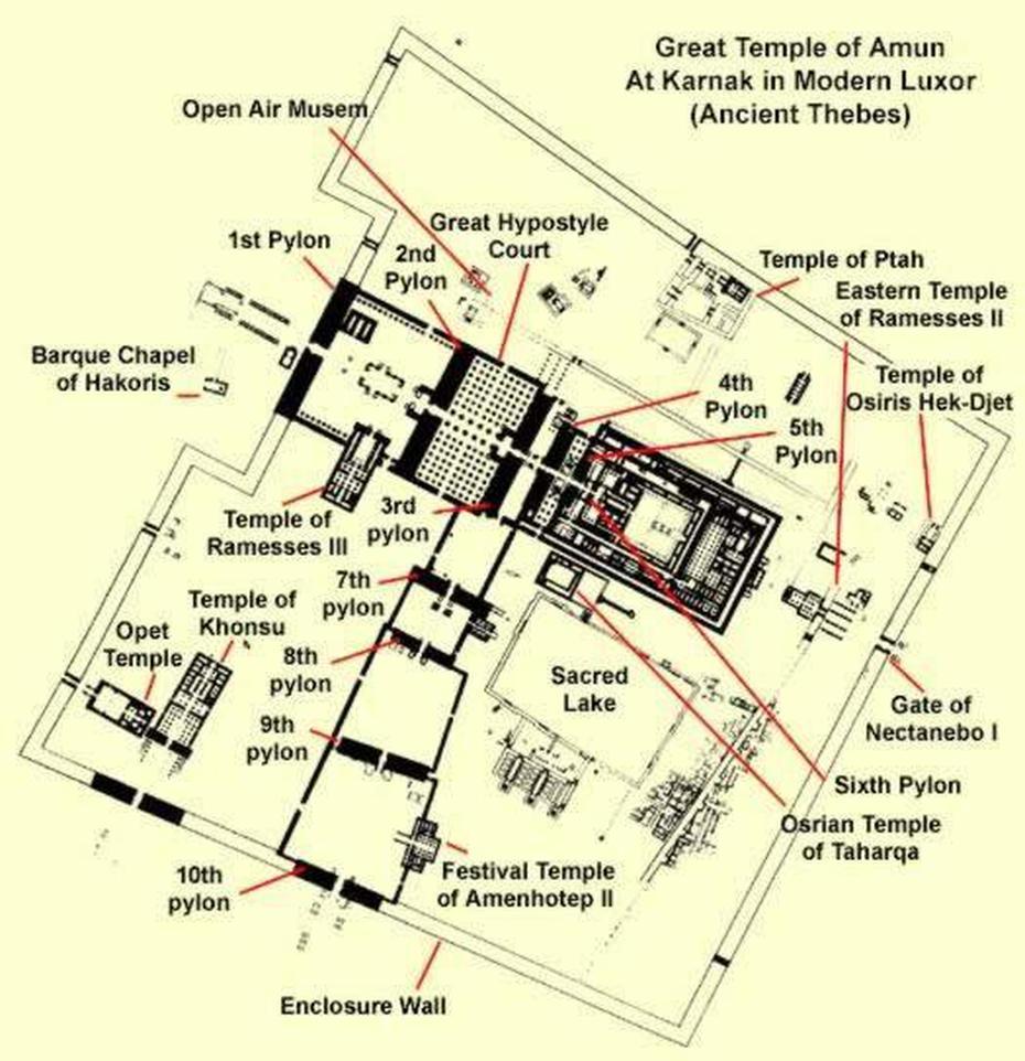 Karnak Map – Google Search | Ancient Egypt Architecture, Ancient …, Al Karnak, Egypt, Karnak Temple 3D, Karnak Temple Plan