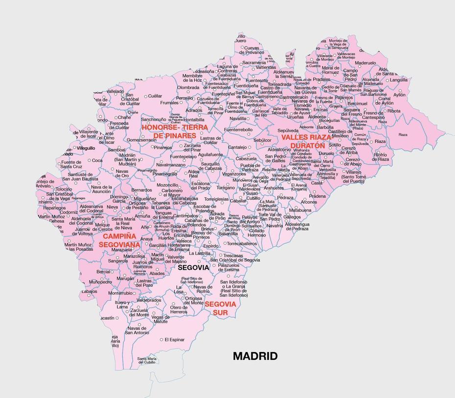 Mapa Vectorial Illustrator Eps Municipios Segovia – Bc Maps Mapa …, Segovia, Colombia, Alhambra Spain, Caceres