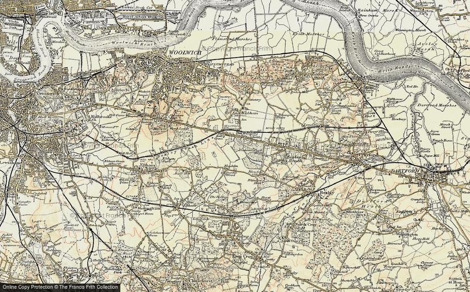 Old Maps Of Welling, Greater London – Francis Frith, Welling, United Kingdom, Welling Motor, Welling United Fc