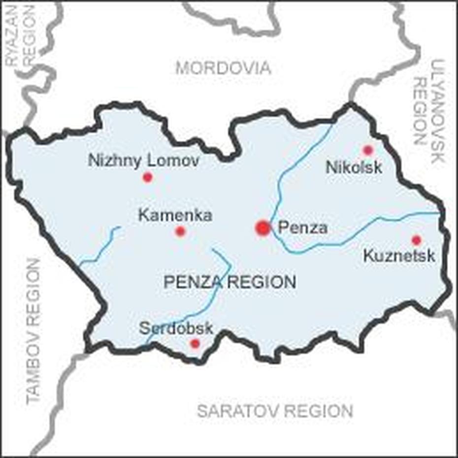 Penza Map And Penza Satellite Image, Penza, Russia, Orel Russia, Perm Russia