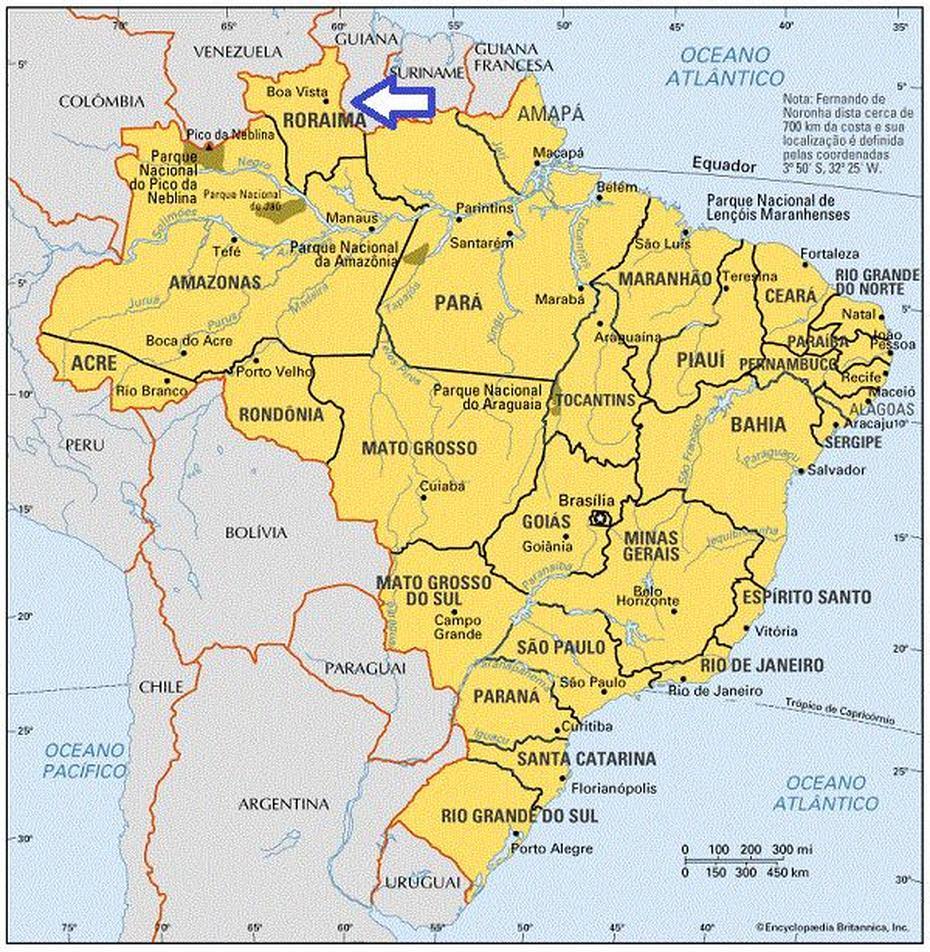 Playas De Brasil: Ubicacion De Boa Vista En El Mapa De Brasil, Boa Vista, Brazil, Salvador Brazil, Aa