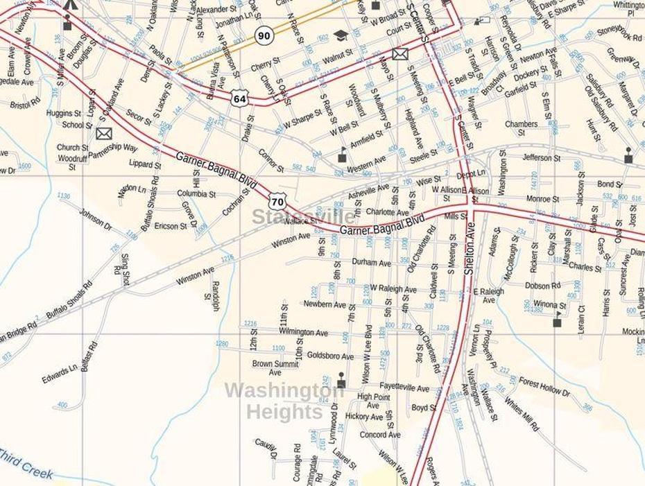 Statesville, Nc Map, Statesville, United States, Iredell Nc, Jacksonville Nc