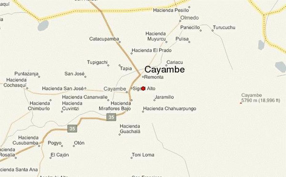 Cayambe Location Guide, Cayambe, Ecuador, Cayambe Coca, Cotopaxi Volcano Ecuador