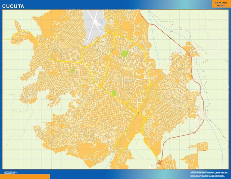 Cucuta Map In Colombia | Wall Maps, Cúcuta, Colombia, Bahia  Solano, A De Medellin- Colombia