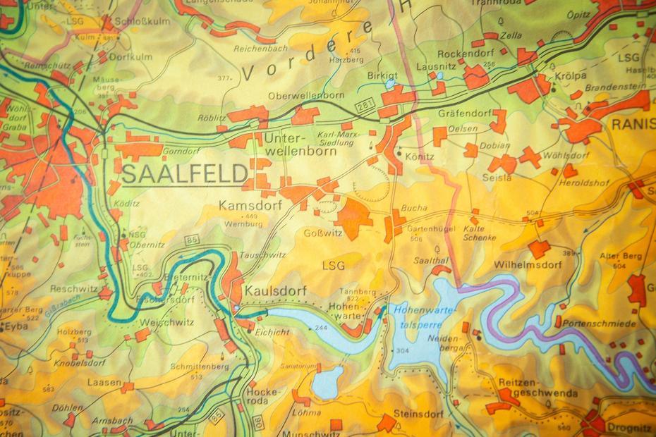 Feengrotten, Saalfeld/ Saale, Cartographer Hermann, Saalfeld, Germany