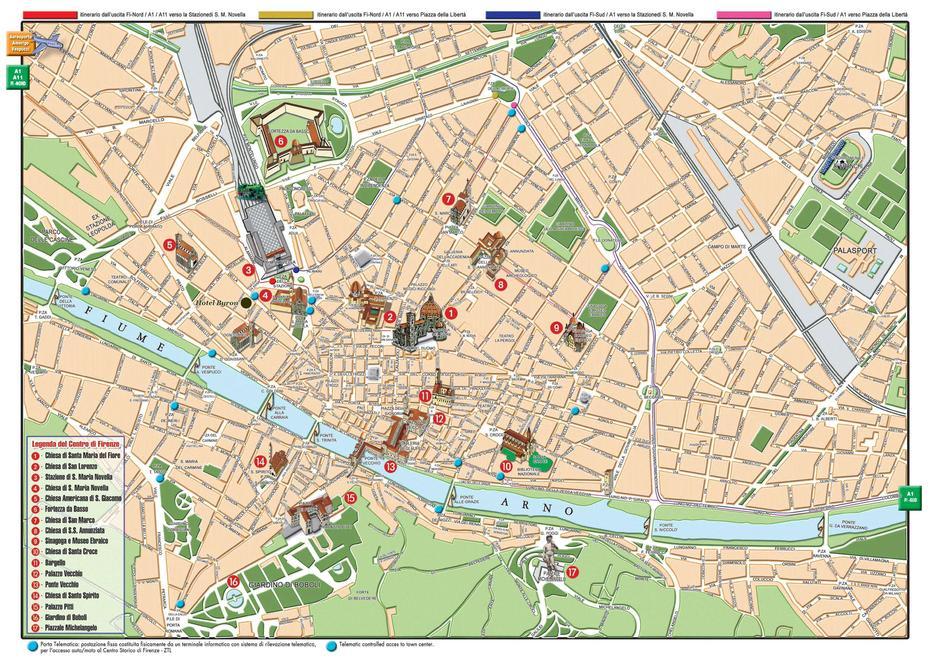 Florence Map – Detailed City And Metro Maps Of Florence For Download …, Florence, Italy, Florence Italy Attractions, Florence Tuscany Italy