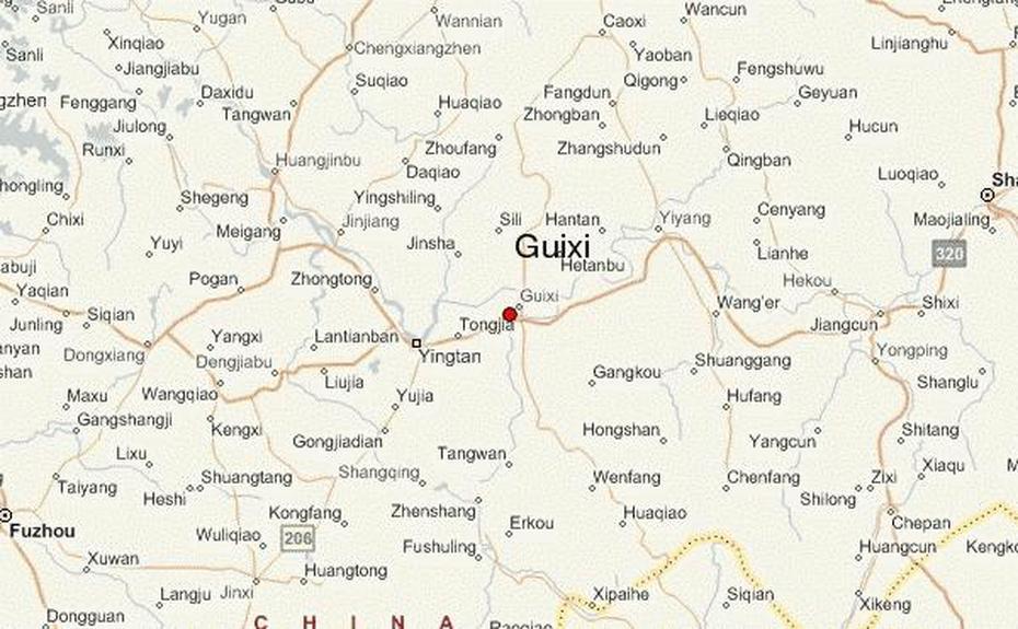 Guixi Location Guide, Guixi, China, Quanzhou China, Zhenjiang China