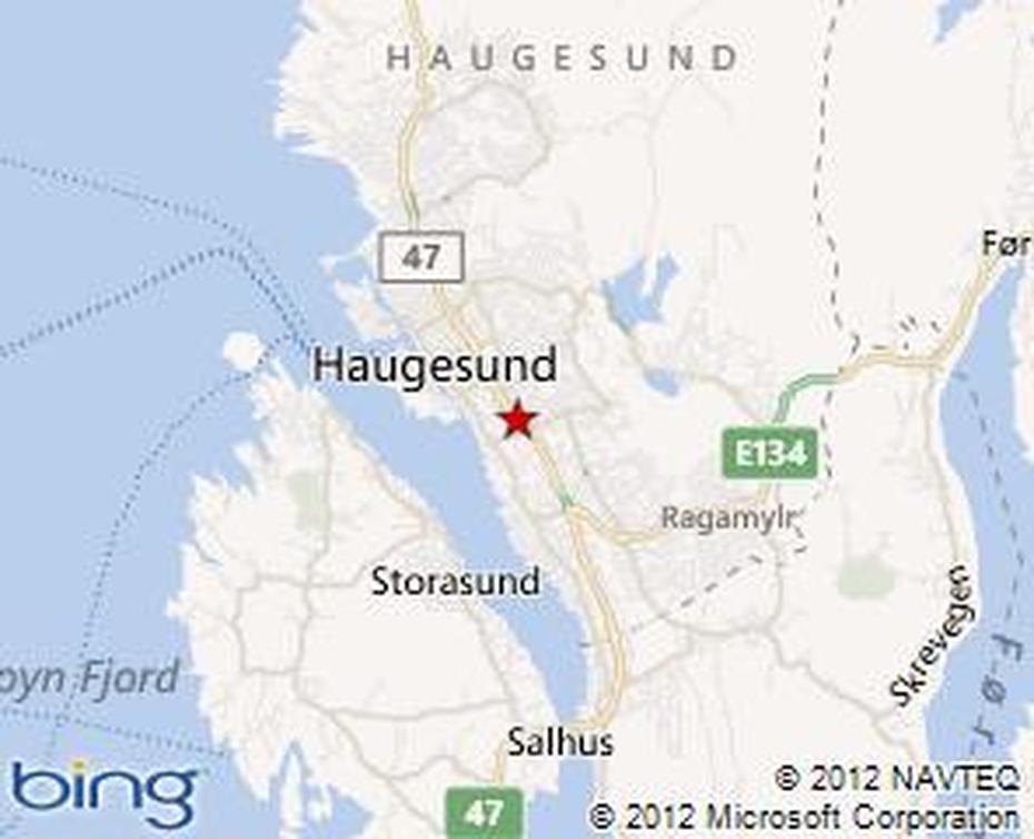 Haugesund Map, Haugesund, Norway, Karmoy Norway, Geiranger Norway