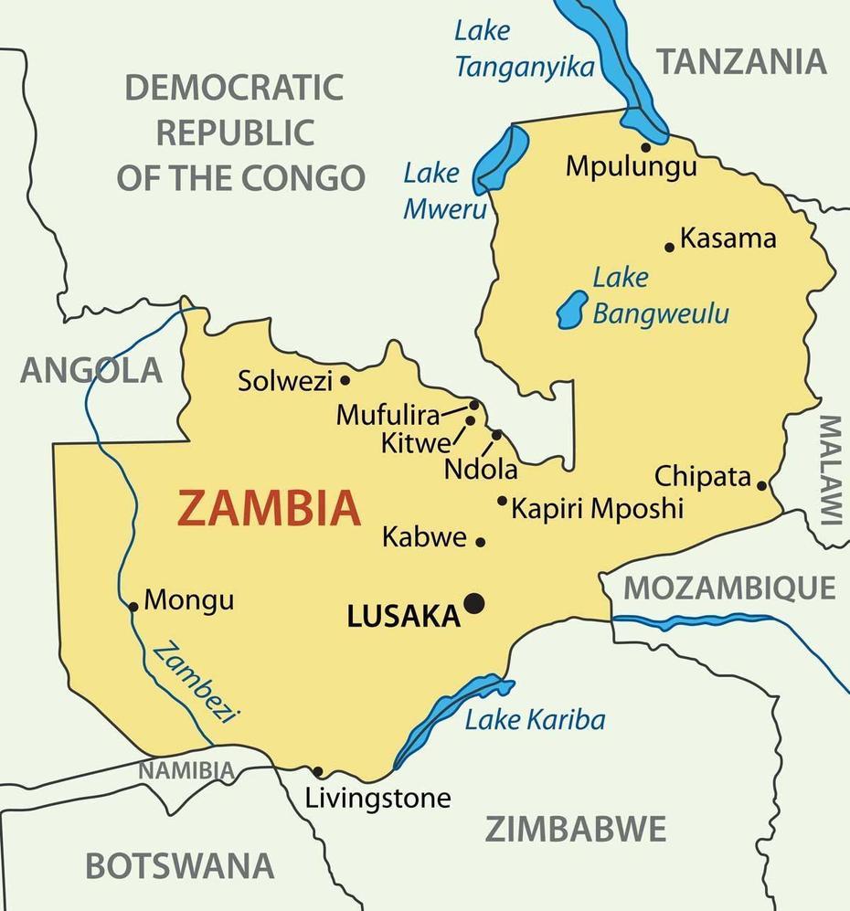 Kitwe Zambia Map – Map Of Kitwe Zambia (Eastern Africa – Africa), Kitwe, Zambia, Ndola Zambia, Lusaka Zambia