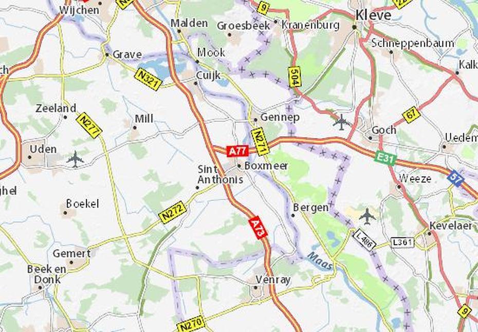 Mapa Michelin Boxmeer – Plan Boxmeer – Viamichelin, Boxmeer, Netherlands, Gemeente Boxmeer, Boxmeer Netherlands