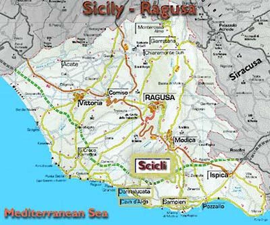 Maps Of Scicli (Italy), Scicli, Italy, Cities In Basilicata Italy, Basilicata Region Italy