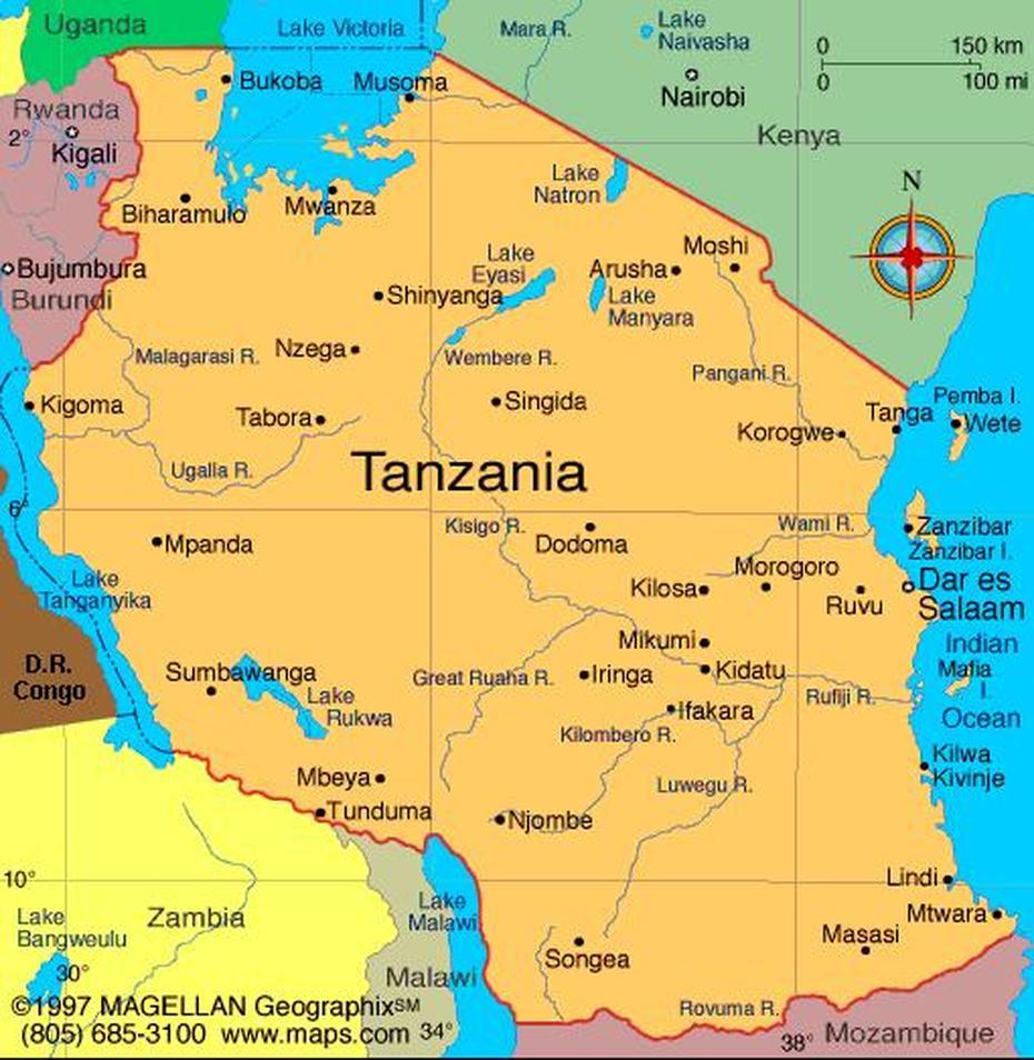 Mbeya Map And Mbeya Satellite Image, Mbeya, Tanzania, Printable  Of Tanzania, Tanga Tanzania