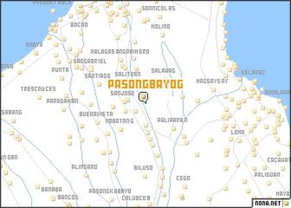 Pasong Bayog (Philippines) Map – Nona, Bayog, Philippines, Bayog Zamboanga Del Sur, Subanen  People