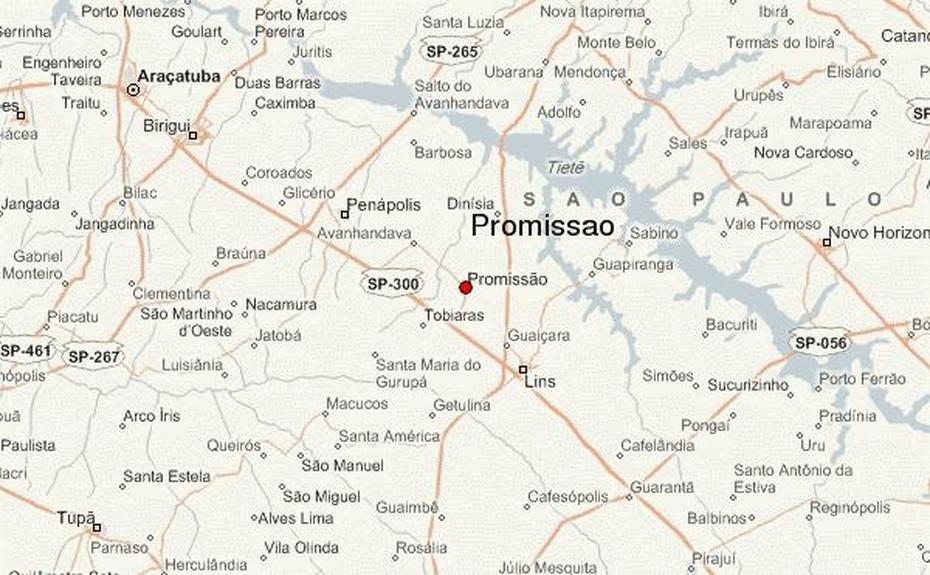 Promissao Location Guide, Promissão, Brazil, Brazil  Printable, Simple Brazil