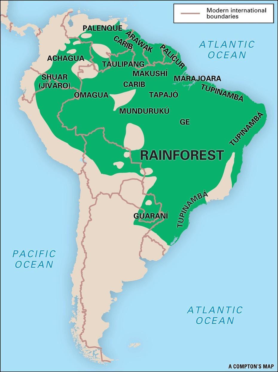 Rainforest Brazil Map – Brazil Rainforest Map (South America – Americas), Floresta, Brazil, Alta Floresta Brazil, Mata  Atlantica