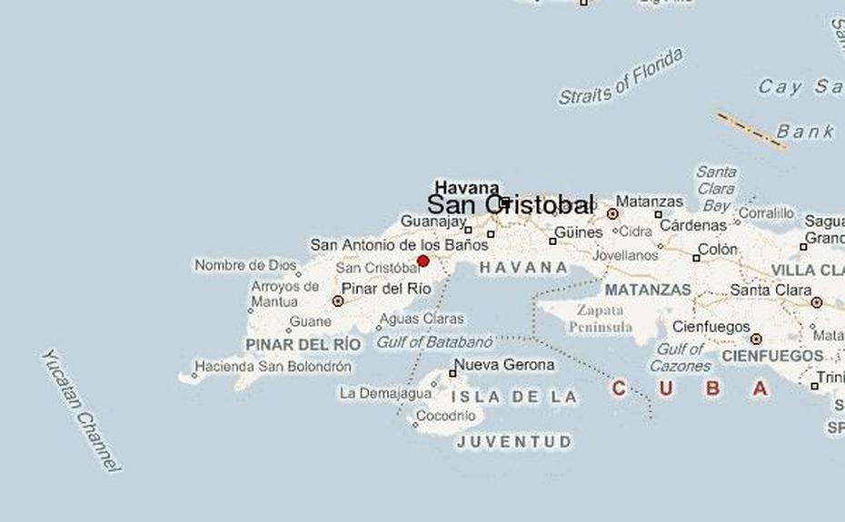 San Cristobal Location Guide, San Cristóbal, Cuba, Trinidad Cuba, Cayo Cruz Cuba