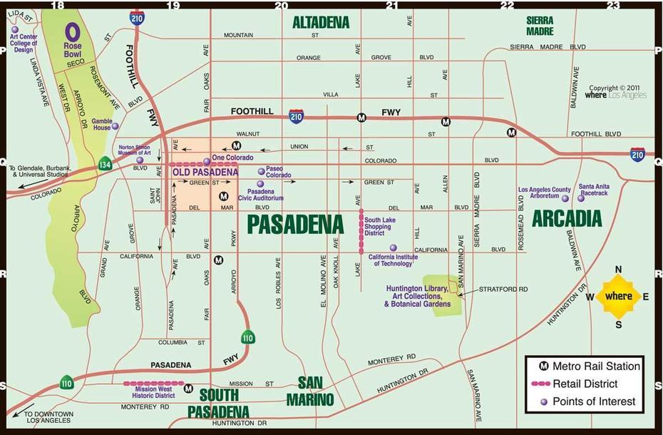 United States  For Children, United States  With Major Cities, Pasadena California, Pasadena, United States