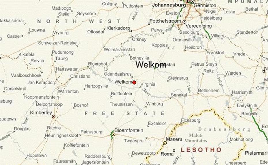 Welkom Location Guide, Welkom, South Africa, Durban, South Africa Mineral