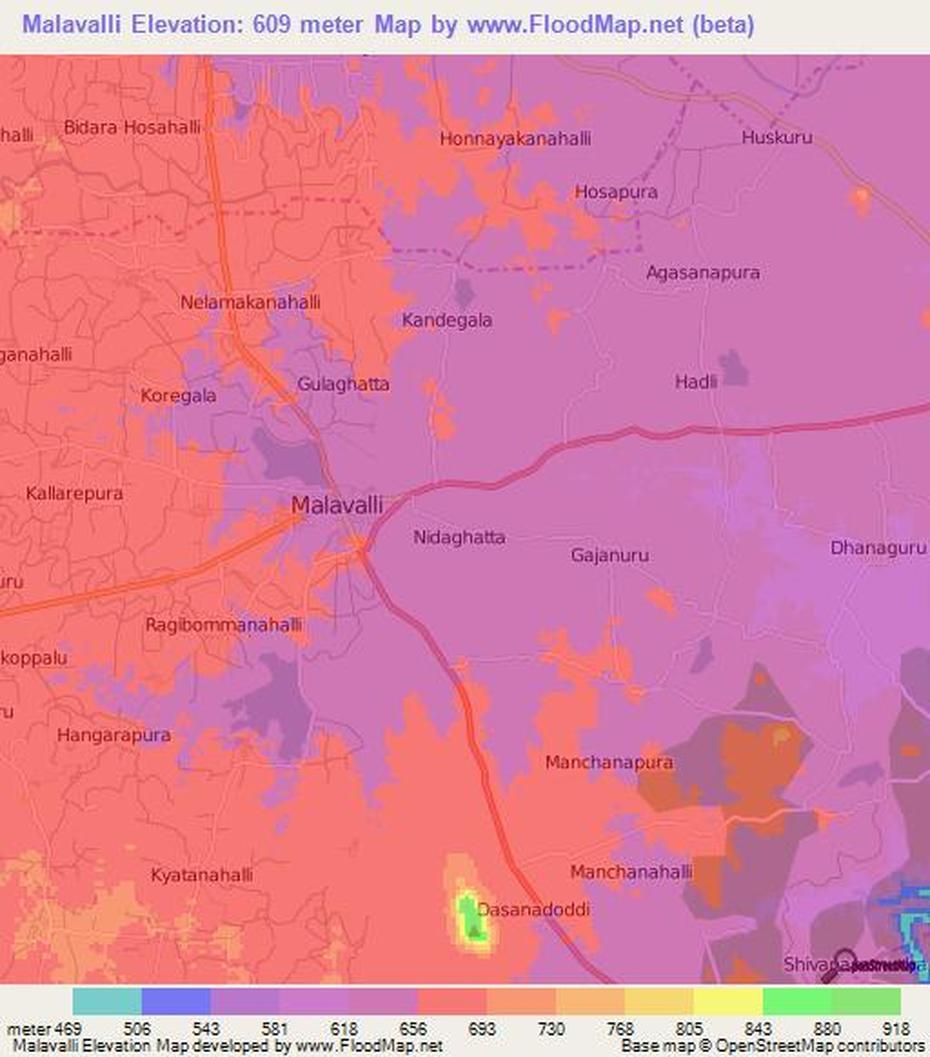 Elevation Of Malavalli,India Elevation Map, Topography, Contour, Malavalli, India, Karnataka  Places, Sarangapani  Temple