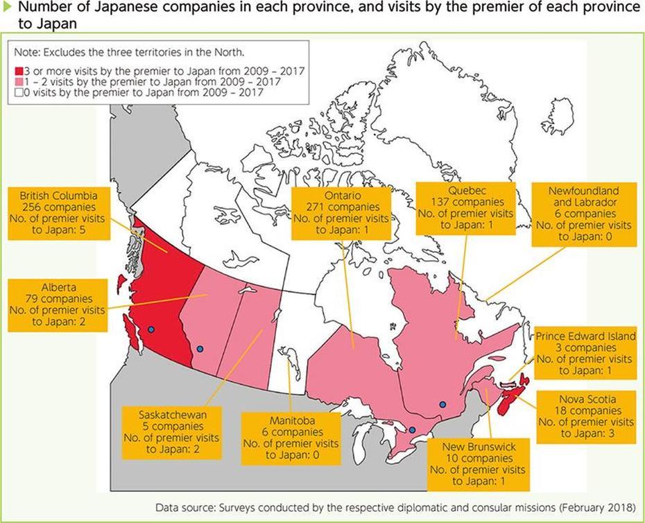 Geography  Of Canada, Canada  With Capitals, Japan, Kanada, Japan