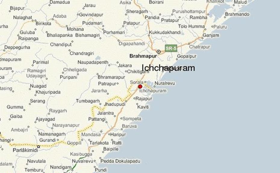 India  Simple, India  With City, Ichchapuram, Ichchāpuram, India