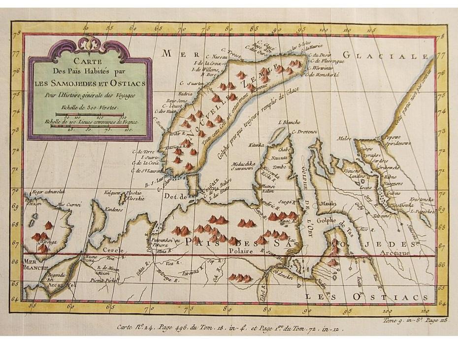 Novaya Zemlya Russian Antique Map By Bellin C1750 – Mapandmaps, Novaya Usman’, Russia, Novaya Zemlya Archipelago, Nova  Zembla