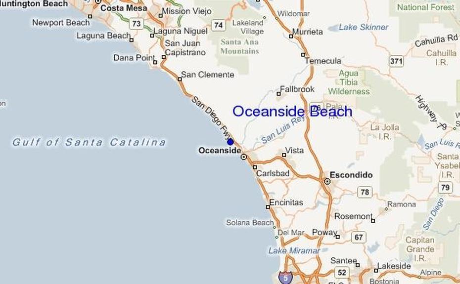 Oceanside, California Map, Oceanside, United States, Oceanside Ca, Printable  Of Oceanside Ca