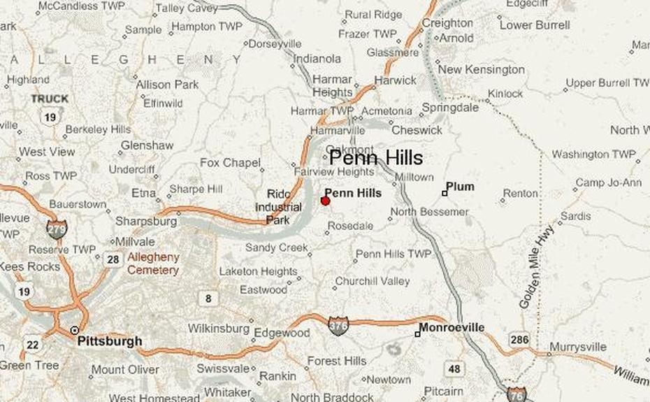 Penn Hills Pennsylvania, Pennsylvania County, Location Guide, Penn Hills, United States